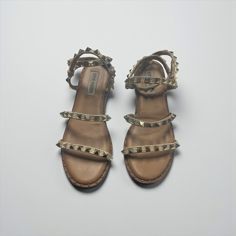 Steve Madden Metallic Studded Women's Sandals